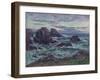 The Evening at Ouessant-Edgar Degas-Framed Giclee Print