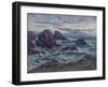 The Evening at Ouessant-Edgar Degas-Framed Giclee Print