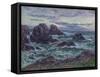 The Evening at Ouessant-Edgar Degas-Framed Stretched Canvas