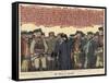 The Evening before the Battle of Leuthen-Richard Knoetel-Framed Stretched Canvas