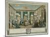 The Evening Dress Ball at the House of Monsieur Villemorien Fila-Augustin De Saint-aubin-Mounted Giclee Print