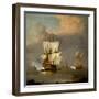 The Evening Gun-Francis Swaine-Framed Giclee Print