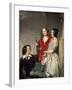 The Evening Hour, Exh. 1847-John Faed-Framed Giclee Print