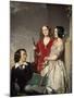 The Evening Hour, Exh. 1847-John Faed-Mounted Giclee Print