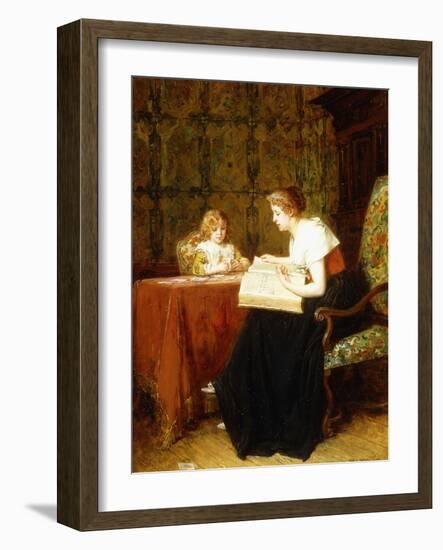 The Evening Hour-Antoine Jean Gros-Framed Giclee Print