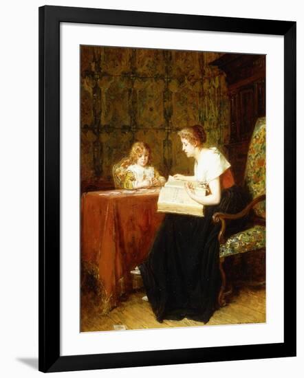 The Evening Hour-Antoine Jean Gros-Framed Giclee Print