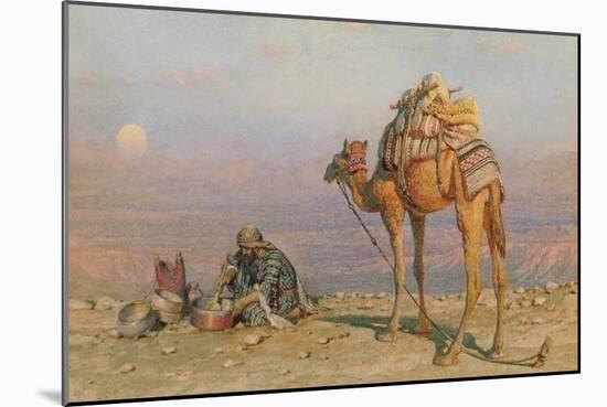 The Evening Meal, 1881-Carl Haag-Mounted Giclee Print