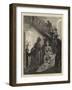 The Evening Party, Flirtation V Dancing-Arthur Hopkins-Framed Giclee Print