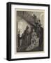 The Evening Party, Flirtation V Dancing-Arthur Hopkins-Framed Giclee Print