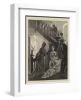 The Evening Party, Flirtation V Dancing-Arthur Hopkins-Framed Giclee Print