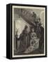 The Evening Party, Flirtation V Dancing-Arthur Hopkins-Framed Stretched Canvas