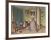 The Evening Prayer (Archduchess Sophie with Childre), 1839-Peter Fendi-Framed Giclee Print