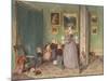 The Evening Prayer (Archduchess Sophie with Childre), 1839-Peter Fendi-Mounted Giclee Print