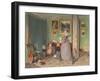 The Evening Prayer (Archduchess Sophie with Childre), 1839-Peter Fendi-Framed Giclee Print