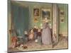 The Evening Prayer (Archduchess Sophie with Childre), 1839-Peter Fendi-Mounted Giclee Print