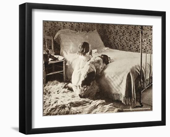 The Evening Prayer-null-Framed Photographic Print
