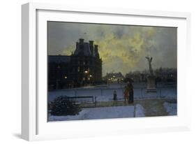 The Evening Promenade-Marcel Lebrun-Framed Giclee Print