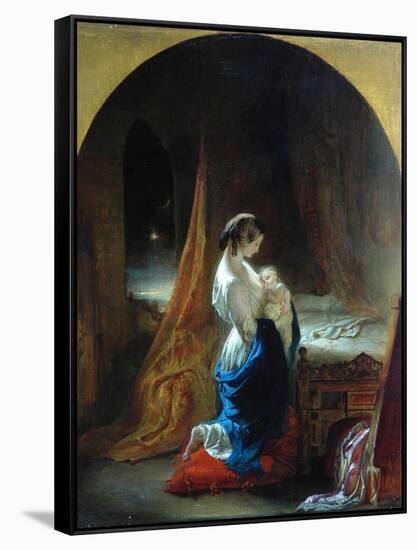 The Evening Star, 1846-Robert Scott Lauder-Framed Stretched Canvas