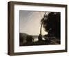 The Evening Star, 1864-Jean-Baptiste-Camille Corot-Framed Giclee Print