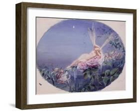 The Evening Star (W/C & Gouache on Paper)-John Simmons-Framed Giclee Print
