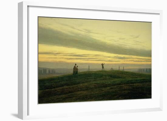 The Evening Star-Caspar David Friedrich-Framed Giclee Print