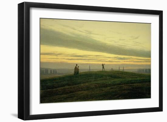 The Evening Star-Caspar David Friedrich-Framed Giclee Print