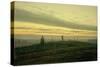 The Evening Star-Caspar David Friedrich-Stretched Canvas