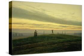 The Evening Star-Caspar David Friedrich-Stretched Canvas