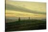 The Evening Star-Caspar David Friedrich-Stretched Canvas