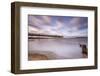 The evening sun hits Herne Bay Pier, Herne Bay, Kent, England, United Kingdom, Europe-Andrew Sproule-Framed Photographic Print