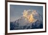 The Evening Sun on Annapurna South, 7219M, Annapurna Conservation Area, Nepal, Himalayas, Asia-Andrew Taylor-Framed Photographic Print