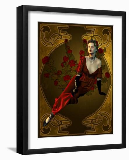 The Evening-Atelier Sommerland-Framed Art Print