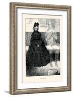 The Evening-Charles Dana Gibson-Framed Art Print