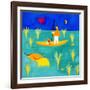 The everglades, 2000, (oil on linen)-Cristina Rodriguez-Framed Giclee Print