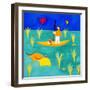 The everglades, 2000, (oil on linen)-Cristina Rodriguez-Framed Giclee Print