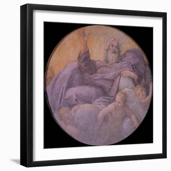 The Everlasting Father, 1604-1607-Annibale Carracci-Framed Giclee Print