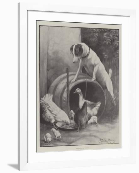 The Eviction of Diogenes-Fannie Moody-Framed Giclee Print