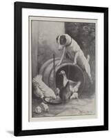 The Eviction of Diogenes-Fannie Moody-Framed Giclee Print