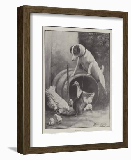 The Eviction of Diogenes-Fannie Moody-Framed Giclee Print