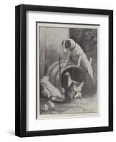 The Eviction of Diogenes-Fannie Moody-Framed Giclee Print