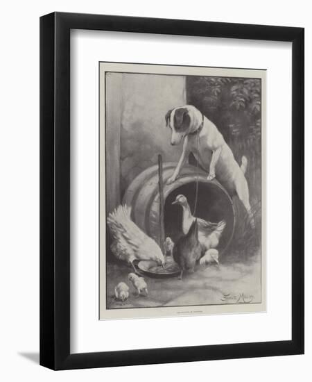 The Eviction of Diogenes-Fannie Moody-Framed Giclee Print