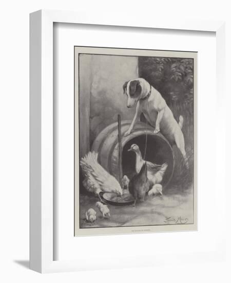 The Eviction of Diogenes-Fannie Moody-Framed Giclee Print