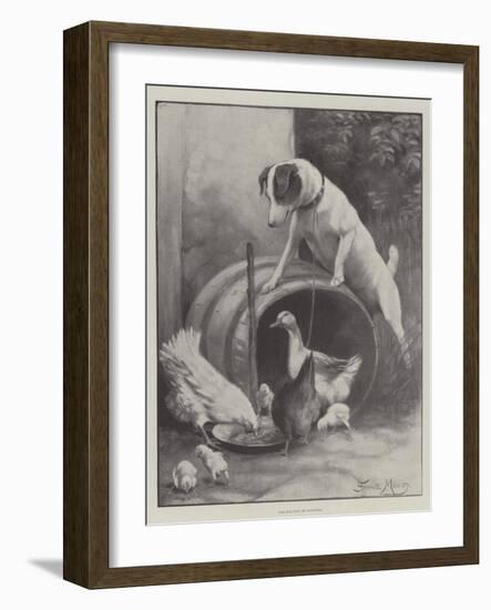 The Eviction of Diogenes-Fannie Moody-Framed Giclee Print