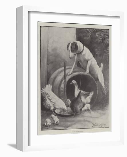 The Eviction of Diogenes-Fannie Moody-Framed Giclee Print