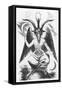 The Evil One Can Take Many Shapes But This is His True Shape-Eliphas Levi-Framed Stretched Canvas