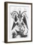 The Evil One Can Take Many Shapes But This is His True Shape-Eliphas Levi-Framed Photographic Print