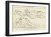 The Evil Race-John Flaxman-Framed Giclee Print