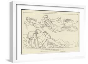 The Evil Race-John Flaxman-Framed Giclee Print