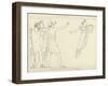 The Evil Race-John Flaxman-Framed Giclee Print