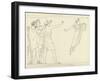 The Evil Race-John Flaxman-Framed Giclee Print